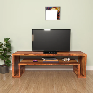 Hiện đại rắn gỗ chuyển đổi TV đứng & Bàn cà phê với chất lượng gỗ chân cho nhà phòng khách phòng ngủ Hall & nhập hội thảo - Product Image 1