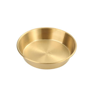 Bol en métal design pour servir des collations, des fruits, des salades, idéal pour la maison, l'hôtel et les restaurants - Product Image 1