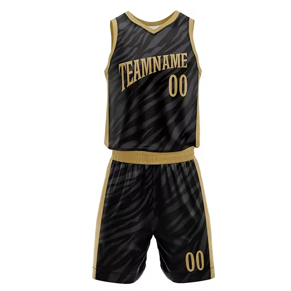 Top Quality Cool Basketball Jersey Design basquete uniformes