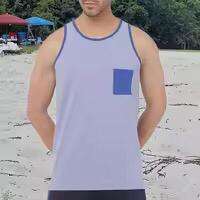 Popular Quick Dry <b>Muscle</b> <b>Man</b> Gym Fitness <b>Vest</b> Custom logo Outwork tank Top for <b>Man</b> - Product Image 2