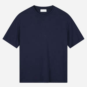 เสื้อยืดคอกลมสำหรับผู้ชายเสื้อยืดแขนครึ่งแขนปักโลโก้ออกแบบได้ตามต้องการ - Product Image 5