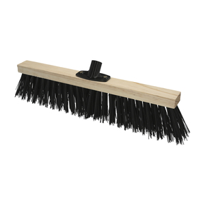 Spazzola Industriale in Fibra Grossa di Polipropilene Supporto in Legno 50 cm. Garra Plastico. (Senza Mango) - Product Image 1