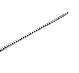 Pince crocodile micro-oreille de qualité supérieure de 3 pouces Conception manuelle de la mâchoire incurvée pour la chirurgie nasale pharyngée ORL - Product Image 4