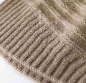 Bonnet en tricot extensible unisexe Bonnet d'hiver pour l'extérieur, usage quotidien par temps froid venteux et enneigé Bonnet tricoté OEM - Product Image 5