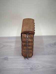 High Quality Handmade Wooden Clutch Chain Strap Hook Loop Closure Customizable Capacity-Mehak Impex Brand Fashion Evening Purse - Product Image 5