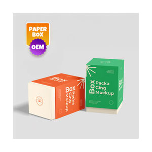 Caja ecológica personalizada para el cuidado de la piel con logotipo y diseño para cajas de papel de embalaje de productos de belleza - Product Image 1