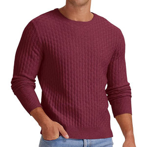 Nouveauté : Pull en coton/polyester tricoté pour homme, respirant, avec logo sur le devant, confortable, de haute qualité, personnalisable - Product Image 6