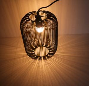 Lámpara de techo colgante grande de Metal rústico personalizada, candelabros de hierro de lujo, altura ajustable para el hogar, sala de estar, tamaños medios - Product Image 1