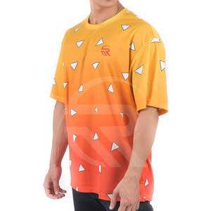 Camiseta Extra Grande para Hombre, Cómoda, Transpirable, Ecológica, de Secado Rápido, con Talla y Logotipo Personalizados, 100% Algodón, Corte Holgado - Product Image 2