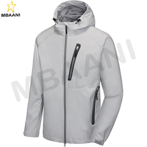 Veste de pluie imperméable pour homme, légère, pour la randonnée, le golf, les voyages - Product Image 1