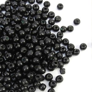 Cuentas Redondas de Madera, Cuentas de Madera de Forma y Color Personalizados, Hechas a Mano, Diseño Moderno para Ocasiones de Pascua y Bautizo - Product Image 1