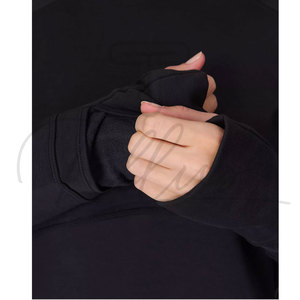 Sudaderas con Capucha de Invierno para Mujer, de Alta Calidad, 100% Algodón, Transpirables, de Secado Rápido, con Logotipo Frontal Personalizado, Colores y Tallas Variadas, ODM - Product Image 5