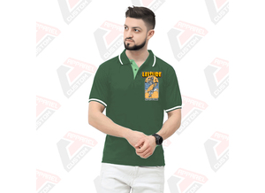 เสื้อยืดลายทางของผู้ชายที่เป็นเอกลักษณ์สำหรับเสื้อโปโลผ้าเดนิมผ้าลูกฟูกระบายอากาศทันสมัยเป็นมิตรกับสิ่งแวดล้อมสำหรับการปะติดเก๋ไก๋ในฤดูร้อน - Product Image 2