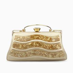 Bolso de Mano de Resina Hecho a Mano, Bolso de Diseñador de Lujo, Cierre de Piedra con Logotipo, Ecológico, Moda de Verano, Abierto, Alta Calidad, Mejor Precio, Regalo - Product Image 4