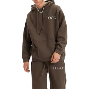 Pantalon de survêtement en molleton pour hommes de qualité supérieure costume Logo personnalisé entraînement Jogging porter sweat à capuche été survêtement de qualité supérieure - Product Image 3