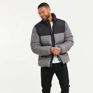 <b>Men's</b> High Street Waterproof Polyester <b>Jackets</b> Contrast Colors Customized Design Zipper Embroidered New Arrival OEM Service - Product Image 3