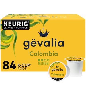 Capsules de café Gevalia Colombia K-Cup, pour un style de vie cétogène et faible en glucides, boîte de 84 unités - Product Image 1