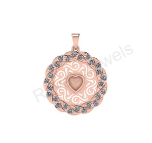 32mm haute qualité 925 argent Sterling à la mode chic coeur souvenir breloque pierre réglage lait maternel bijoux cadeau pour femmes filles - Product Image 2