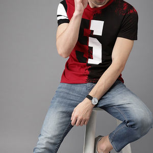 Camisetas de Algodón 100% Ecológicas, Transpirables y Casuales para Hombre, Tallas Grandes, Producción al por Mayor en Pakistán, Directo de Fábrica, Alta Calidad, Manga Corta - Product Image 4