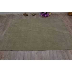 พรมวินเทจสไตล์ตุรกี ขนาด 5.2x7.6 ฟุต สีเบจ-น้ำตาล ลายต้นไม้และพืช - Product Image 4