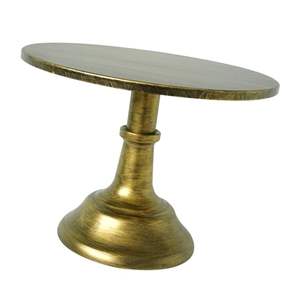 แท่นเสิร์ฟเค้กทองเหลืองชุบสังกะสีแบบพิเศษขนาดกำหนดเองได้ - Product Image 1