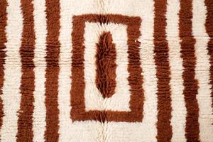 NZ พรมขนสัตว์พรมทอมือแบบทันสมัยพรมปูพื้นดีไซน์เรขาคณิตสำหรับห้องนั่งเล่นสไตล์โมร็อกโก2025 - Product Image 2