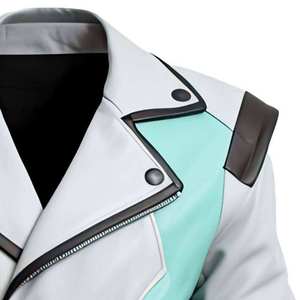 Chaqueta de Cuero de Oveja Original para Hombre, Diseño Vintage de Última Moda, Chaqueta de Cuero Genuino OEM Estilo Motero, Alta Calidad 2026 - Product Image 3