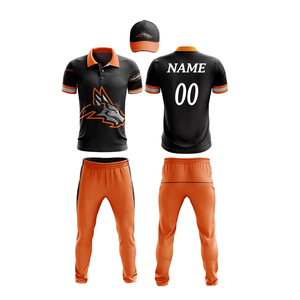 กางเกงเครื่องแบบคริกเก็ตและเสื้อเจอร์ซีย์,น้ำหนักเบาใส่สบายพิมพ์โลโก้และตัวเลขชุดคริกเก็ต