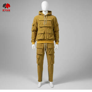 Chándal de Diseño Personalizado para Hombre, Calidad Premium, Cuello con Capucha y Logotipo Personalizado, Diseño ODM - Product Image 1