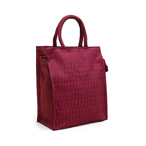 Vente en gros Sac fourre-tout en jute Sac fourre-tout pour courses Sacs fourre-tout en jute imprimés personnalisés Cadeaux occidentaux disponibles en tailles personnalisées - Product Image 1