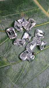 Diamant de laboratoire de taille émeraude, taille coussin, pureté D/VVS, clarté E/VS, en vrac, pour bague, boucles d'oreilles, bijoux - Product Image 5