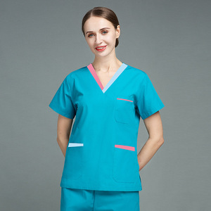 Prezzo all'ingrosso OEM Custom Private Label Stretch scrub alla rinfusa uniforme da infermieristica all'ingrosso uniforme ospedaliera - Product Image 4