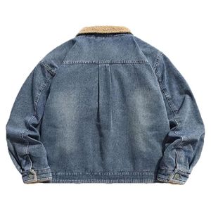 Logo personnalisé Veste en jean d'hiver pour hommes de haute qualité 100% coton délavé à l'acide - Product Image 2