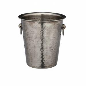 ถังแช่ไวน์ดีไซน์พิเศษ ทำจากอะลูมิเนียมเคลือบผงสีดำ พร้อมหูหิ้ว ผลิตด้วยมือ - Product Image 3