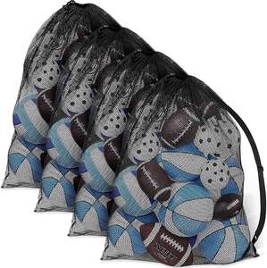 Low Prices Sports <b>Ball</b> Bag Mesh Soccer <b>Ball</b> Bag Heavy Duty Drawstring Bags Team Work for Holding Basketball <b>Volleyball</b> Baseball - Product Image 1