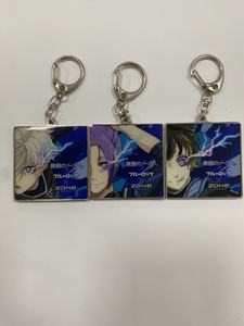 Móc khóa hình ảnh kỹ thuật số hợp kim kẽm hình vuông nhẹ thời trang phong cách hoạt hình làm quà lưu niệm cho ngày tựu trường - Product Image 2