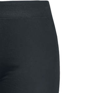 Legging pour femme à séchage rapide imprimé sur mesure, couleur unique et taille haute, style décontracté, legging pour femme peu coûteux avec logo personnalisé - Product Image 4