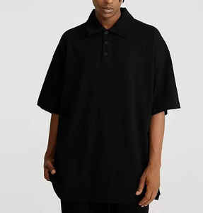 เสื้อโปโลสำหรับผู้ชาย, เสื้อโปโลผ้าฝ้ายปักปกเข้ารูปสบายระบายอากาศ - Product Image 2