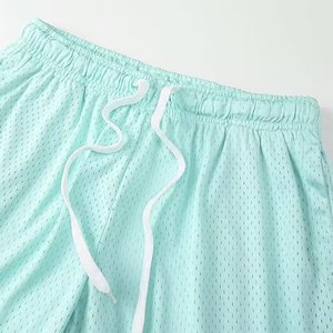 Pantalones cortos de Malla de uso de verano para ropa informal para adultos disponibles en todos los colores y pantalones cortos de malla de diseño personalizado para hombres - Product Image 3