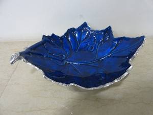 Plat de service en aluminium émaillé de grande taille de couleur bleue de qualité alimentaire |   Plateau en métal durable et écologique, vente en gros - Product Image 5