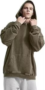 Sudaderas con Capucha de Secado Rápido y Transpirables con Lavado Ácido, Impresión de Logotipo Personalizada, Sudaderas con Capucha de Alta Calidad para Hombre con Lavado Ácido - Product Image 5