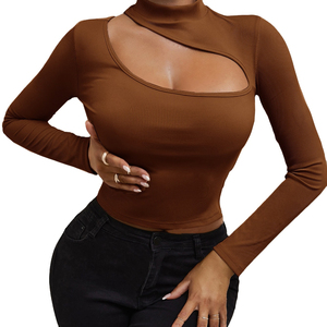 Débardeur tricoté en Spandex/Nylon pour femme, sexy, décontracté, respirant, séchage rapide, écologique, pour le yoga, collection été, vente en gros - Product Image 1