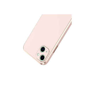 Coque de protection élégante et durable en silicone texturé Netzy Premium pour iPhone 14, avec placage électrolytique, compatible Ins 7 Plus A55 5G - Product Image 5