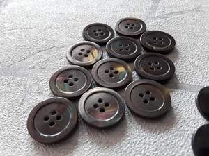 CRAFTING Buffalo Horn <b>Button</b> Blank Customization Size and Big and Short Size Available Agate - Product Image 5