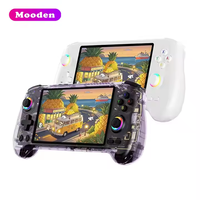 Console de Jeu Portable S RG557 Écran Tactile AMOLED HD 5.48" Android 14, Console de Jeu Vidéo 5500 mAh pour Jeux PS1 PS2