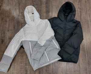 Blouson matelassé unisexe de haute qualité personnalisé, style vintage slim, col montant, toile brodée, logo personnalisé pour l'hiver - Product Image 2