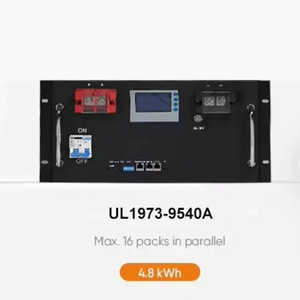 Estación de Energía Portátil de 20 kWh y 100 Ah, 51.2 V, Batería de Litio para Uso Residencial, Almacenamiento de Energía, Memoria PV, Disponible en Mi Tienda - Product Image 3