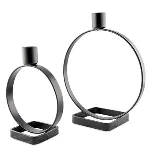 Bougeoir moderne en métal doré fait à la main et support pour décoration de Noël écologique et résistante à la chaleur - Product Image 6