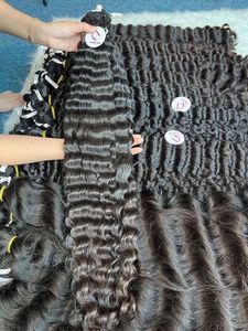 Vente en gros de cheveux humains vierges à 100%, cuticules alignées, vague lâche, trame unique, qualité 10A, cheveux vietnamiens, extensions de tissage - Product Image 3