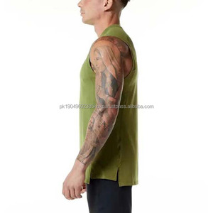 Débardeurs décontractés pour hommes 100% coton Tissu tricoté de haute qualité Respirant Dernière mode Fabriqué sur mesure Meilleur prix Direct usine - Product Image 3